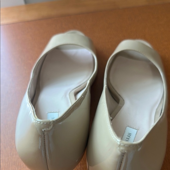 Cole Haan Women's Peep Toe Heels - Beige - Picture 8 of 11